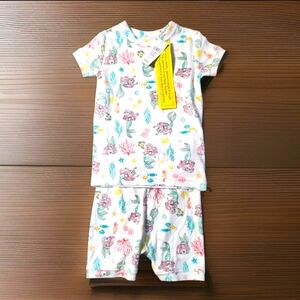 GAPx Disney 100% Organic Cotton Little Mermaid Pajama Set Size 2T